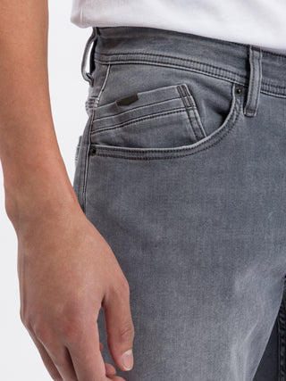 CROSS JEANS Leom Shorts - Silver Ash Blue - A565-141
