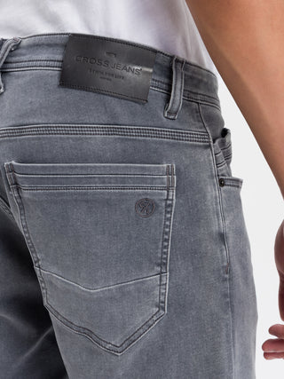 CROSS JEANS Leom Shorts - Silver Ash Blue - A565-141