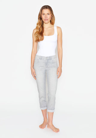 ANGELS Darleen Crop Jeans - Misty Silver Grey - 332 8112.14758