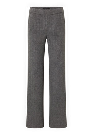 ANGELS JEANS Liz Easy Schlupfhose - Herringbone Grey - 618 2517.109