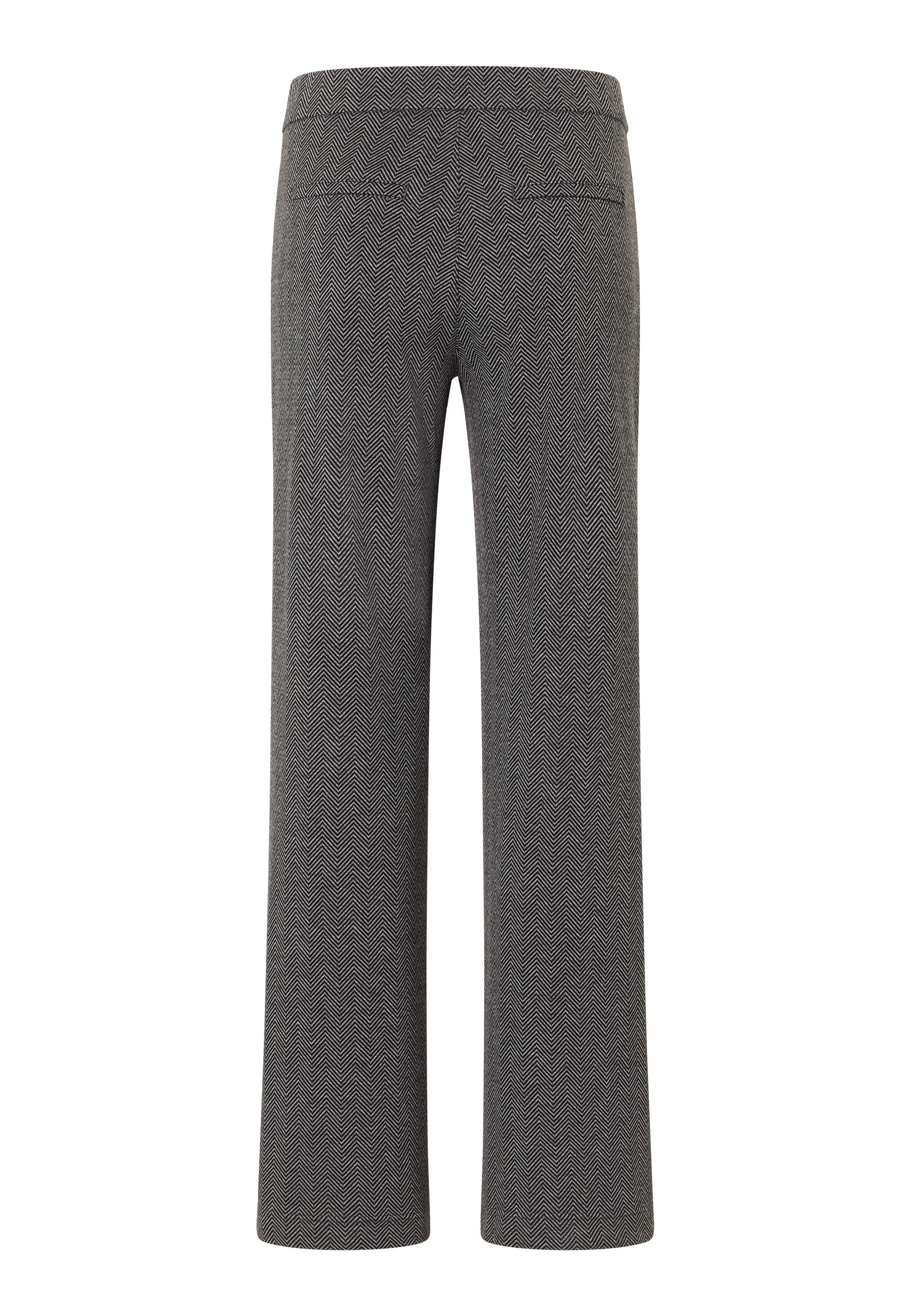 ANGELS JEANS Liz Easy Schlupfhose - Herringbone Grey - 618 2517.109