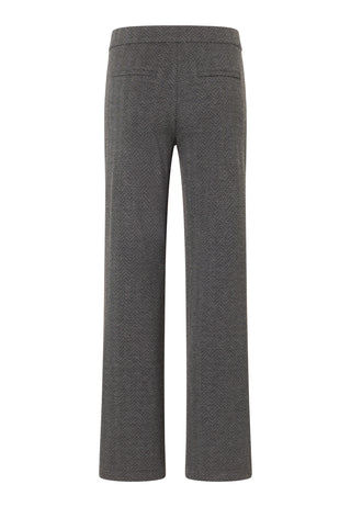 ANGELS JEANS Liz Easy Schlupfhose - Herringbone Grey - 618 2517.109
