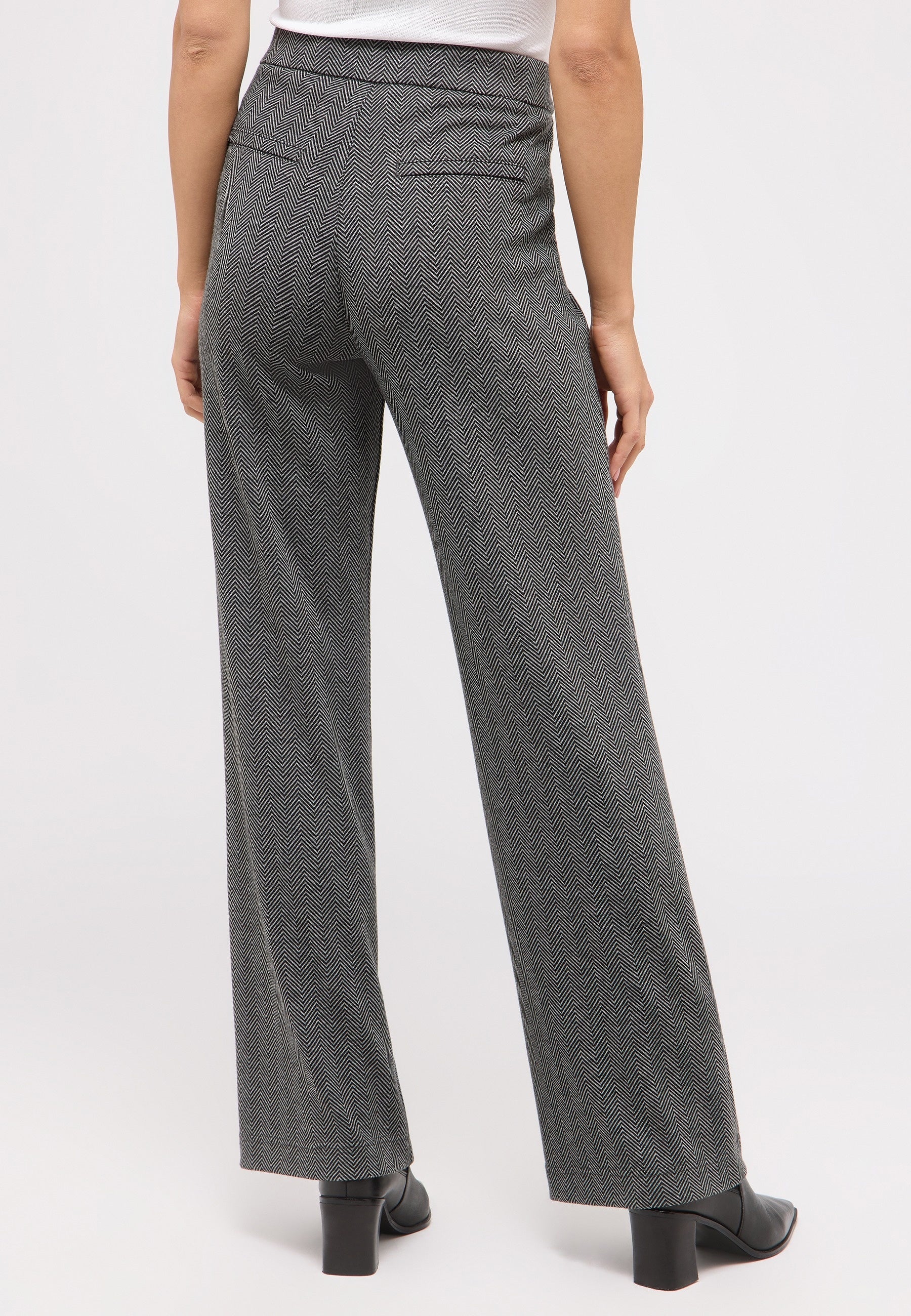 ANGELS JEANS Liz Easy Schlupfhose - Herringbone Grey - 618 2517.109 von Angels Jeans