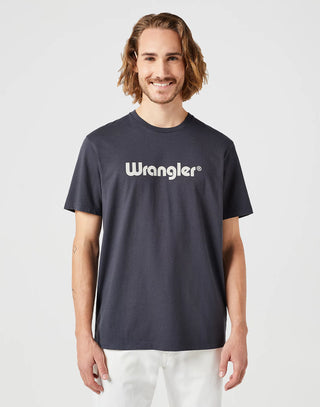 WRANGLER Logo Tee - Midnight Slate - 112350526