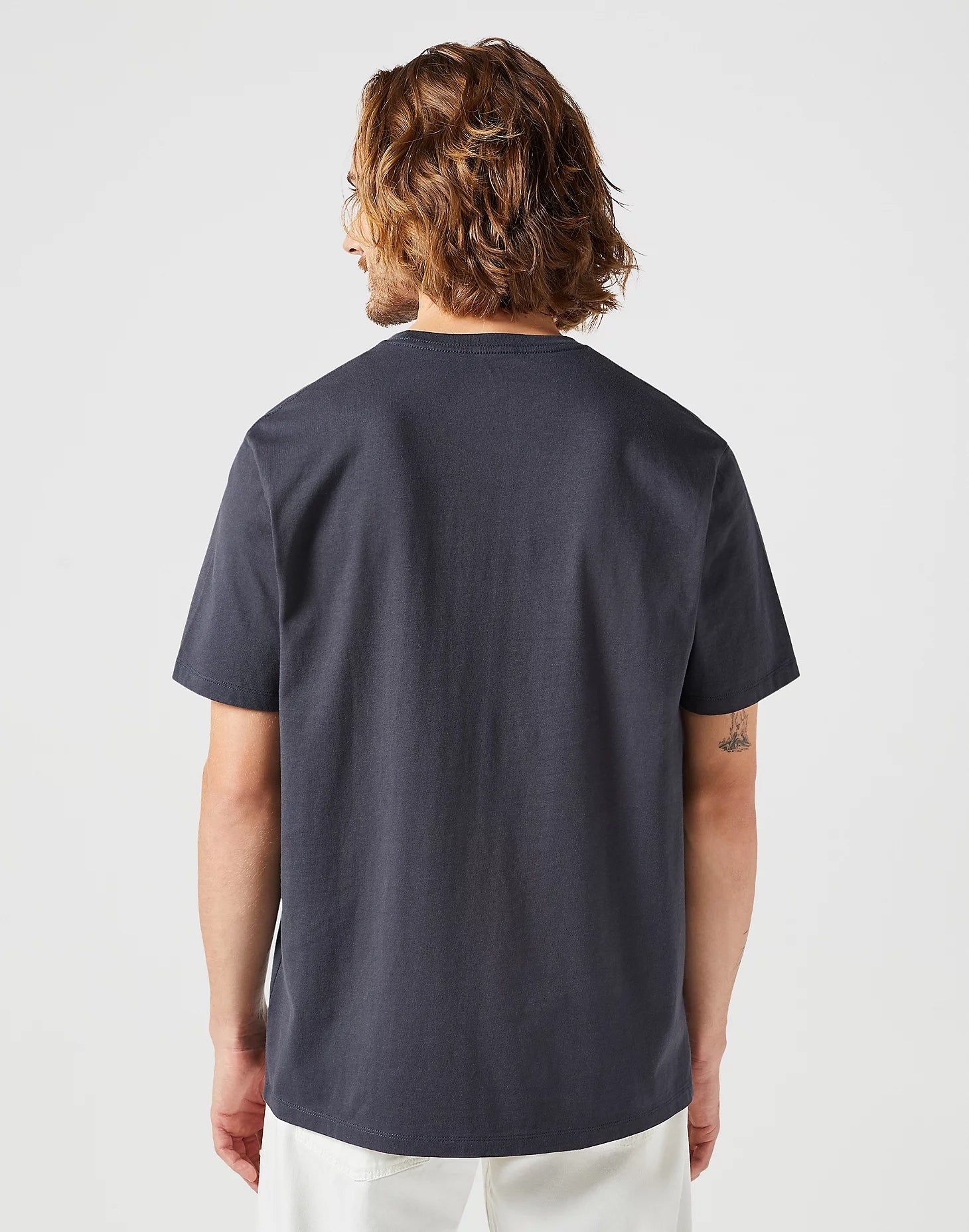 WRANGLER Logo Tee - Midnight Slate - 112350526 von Wrangler