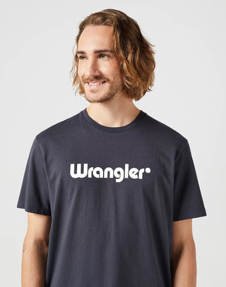 WRANGLER Logo Tee - Midnight Slate - 112350526