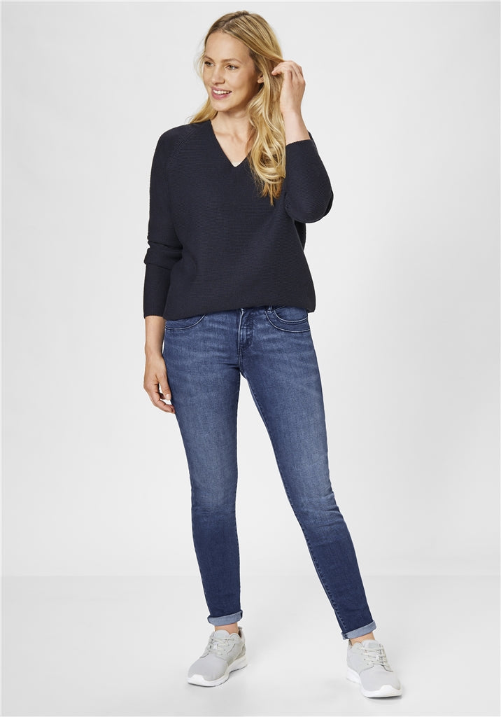 PADDOCKS Lucy Five Pocket - Midnight Indigo Wash - 60520 4060.4504 von Paddocks