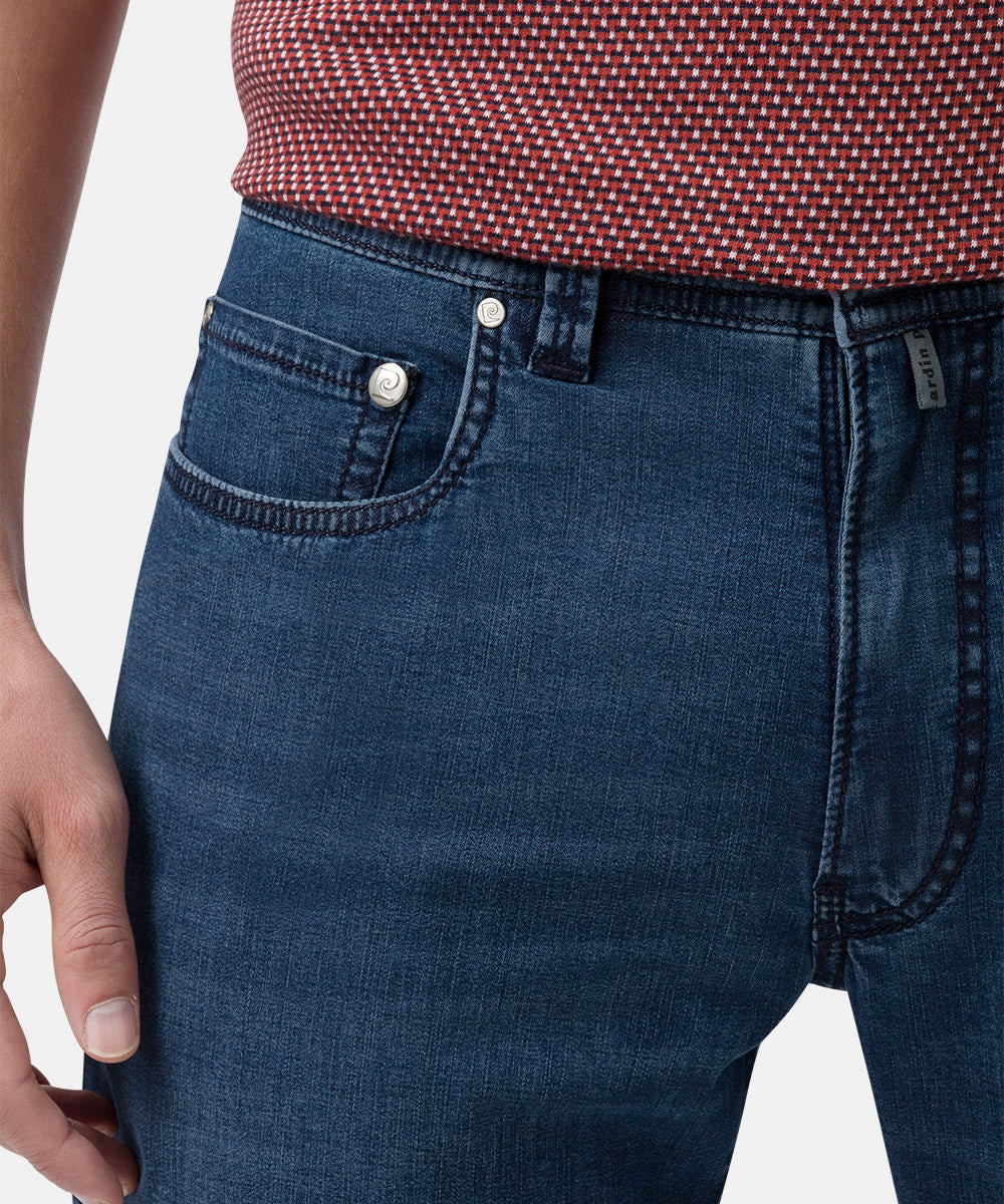 PIERRE CARDIN Lyon Tapered Hose - Indigo Horizon - 34510 8085.6817 von Pierre Cardin