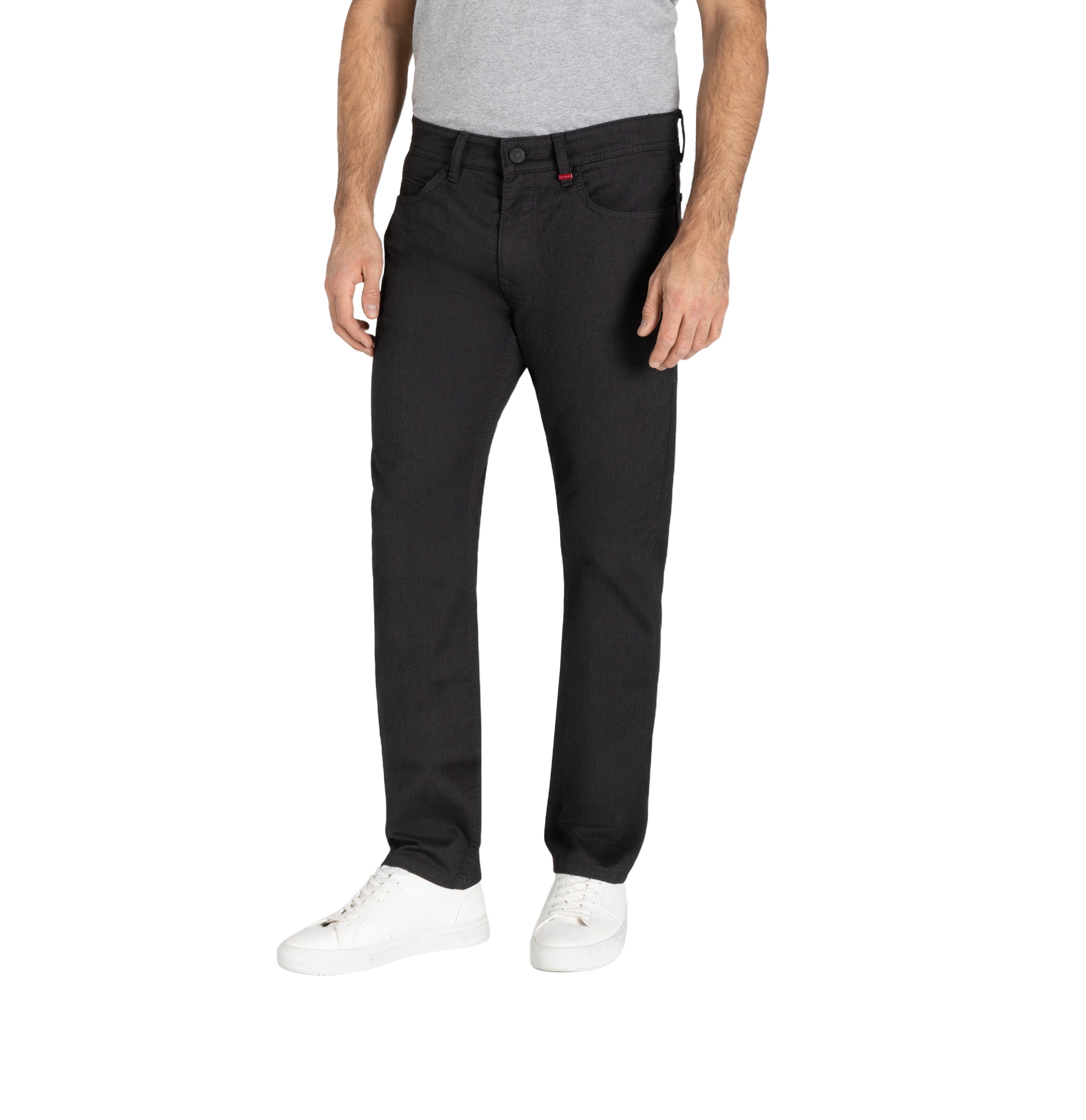 MAC Arne Stoffhose - Midnight Charcoal - 0500-01-0733L-077