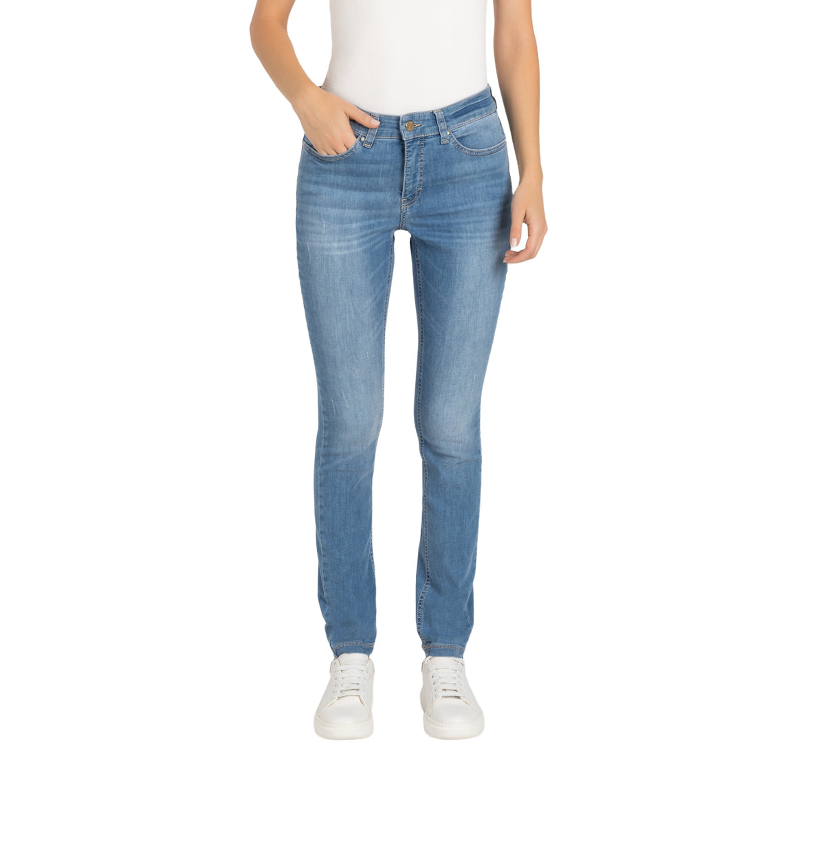 MAC Dream Skinny Five Pocket - Harborwashed Sky - 2600-90-0357L-D436