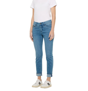MAC Rich Slim Five Pocket - Coastal Vintage Blue - 5904-90-0389L-D596