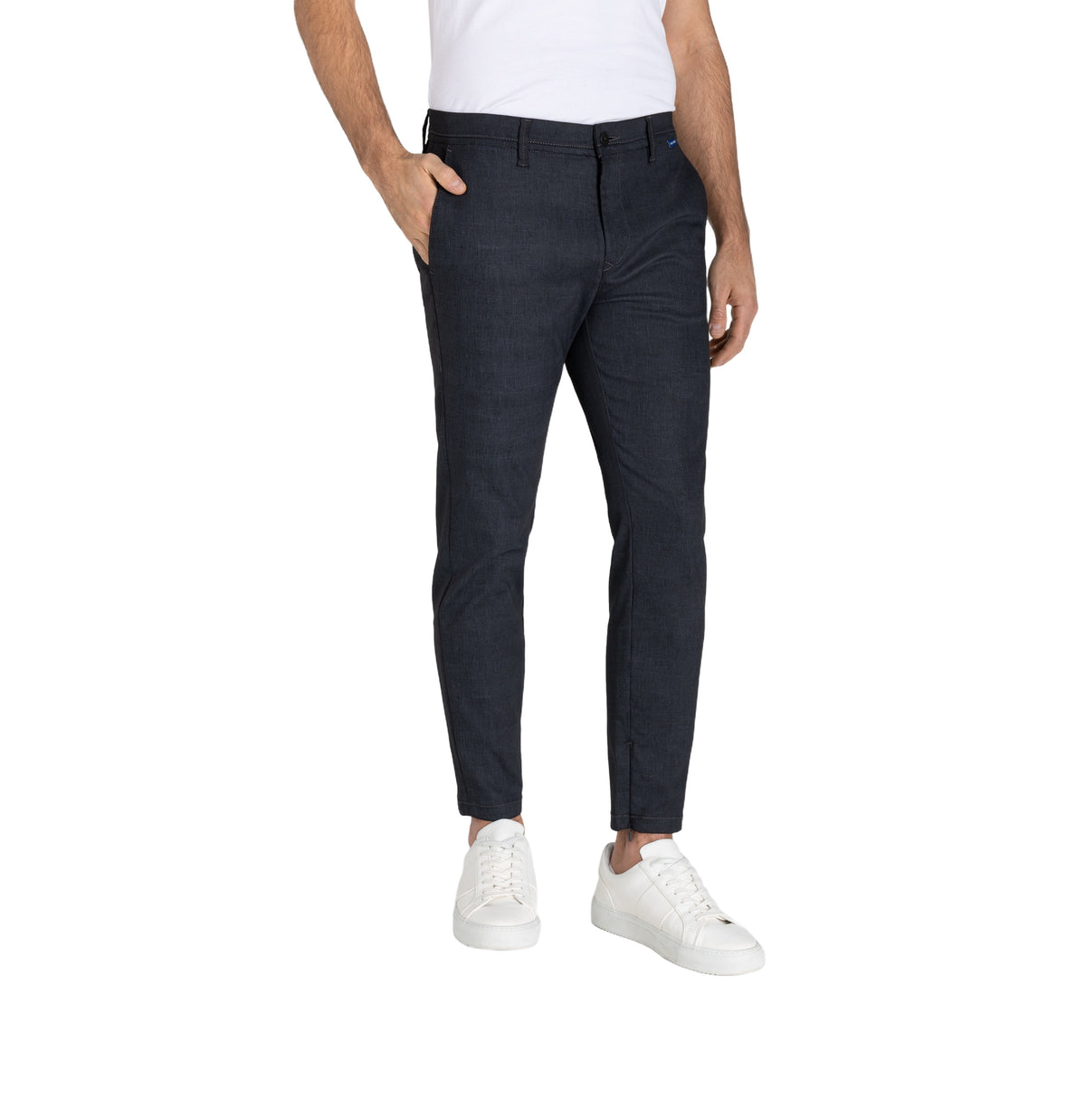 MAC GRIFFIN Chino - Midnight Slate Blue - 6600-00-0762L-077B