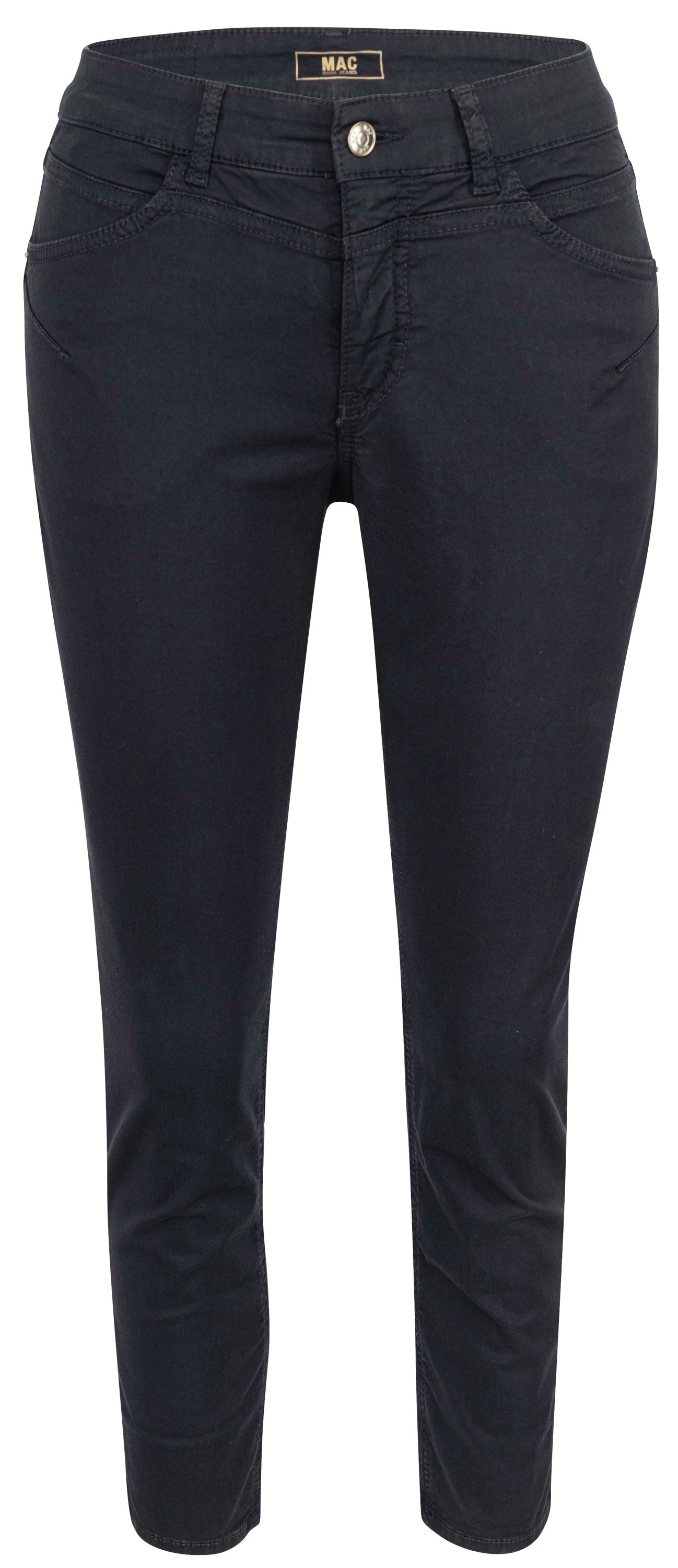 MAC Rich Straight Jeans - Obsidian Navy Black - 5750-00-0434-198R