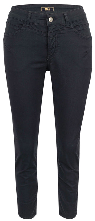 MAC Rich Straight Jeans - Obsidian Navy Black - 5750-00-0434-198R