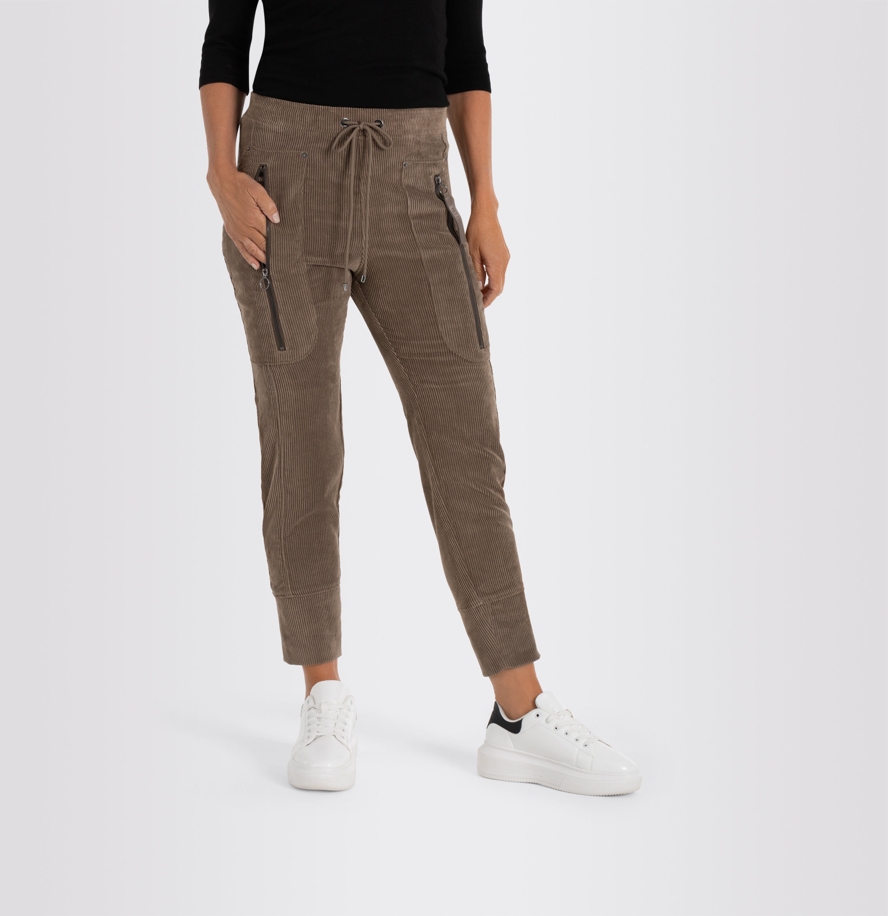 MAC FUTURE Jogpants - Faded Umber Olive - 2750-00-0410-657 von MAC