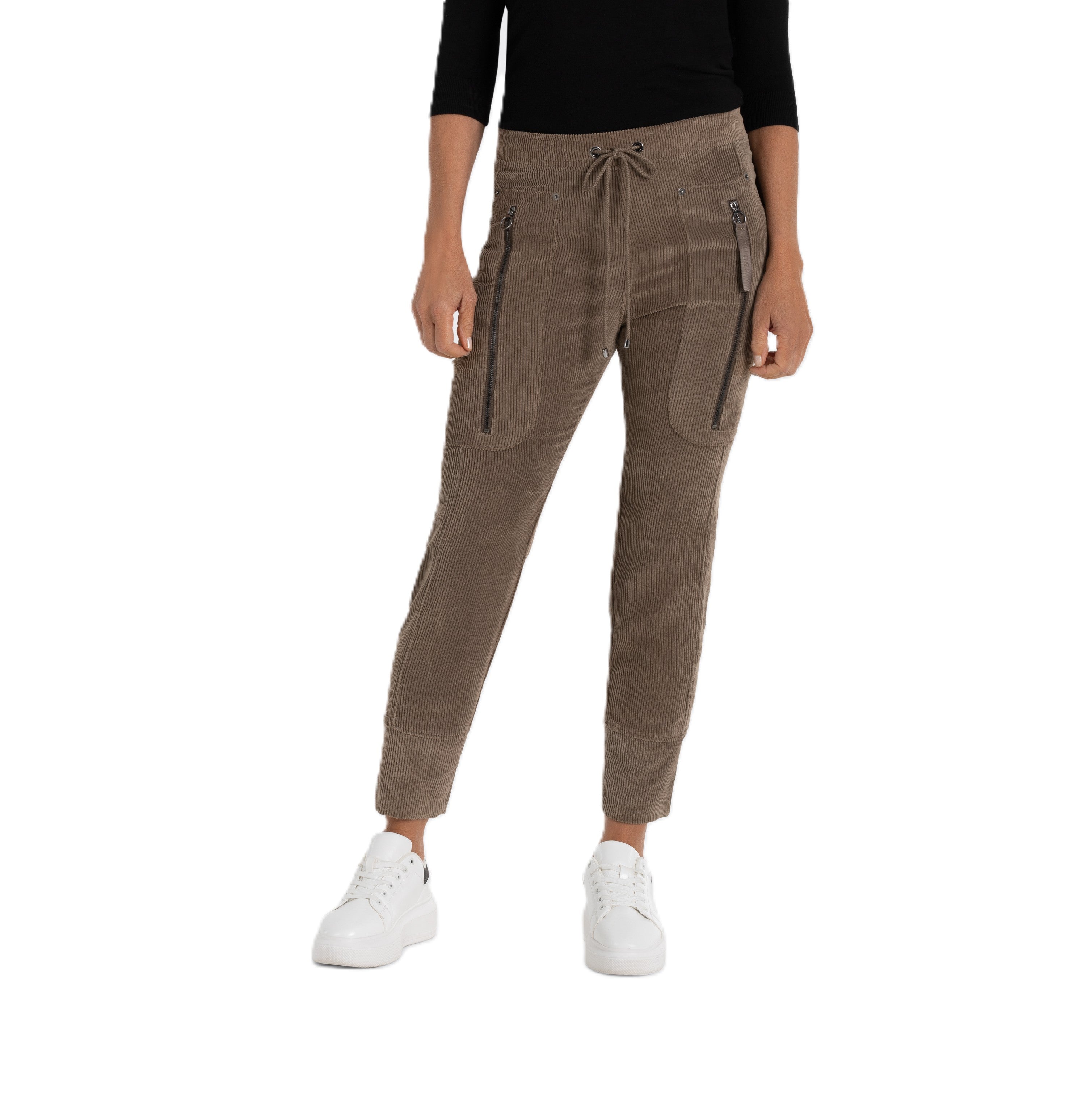 MAC FUTURE Jogpants - Faded Umber Olive - 2750-00-0410-657