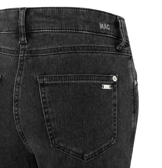 MAC MELANIE Straight Five Pocket - Charcoal Drift Denim - 5040-90-0354-D939