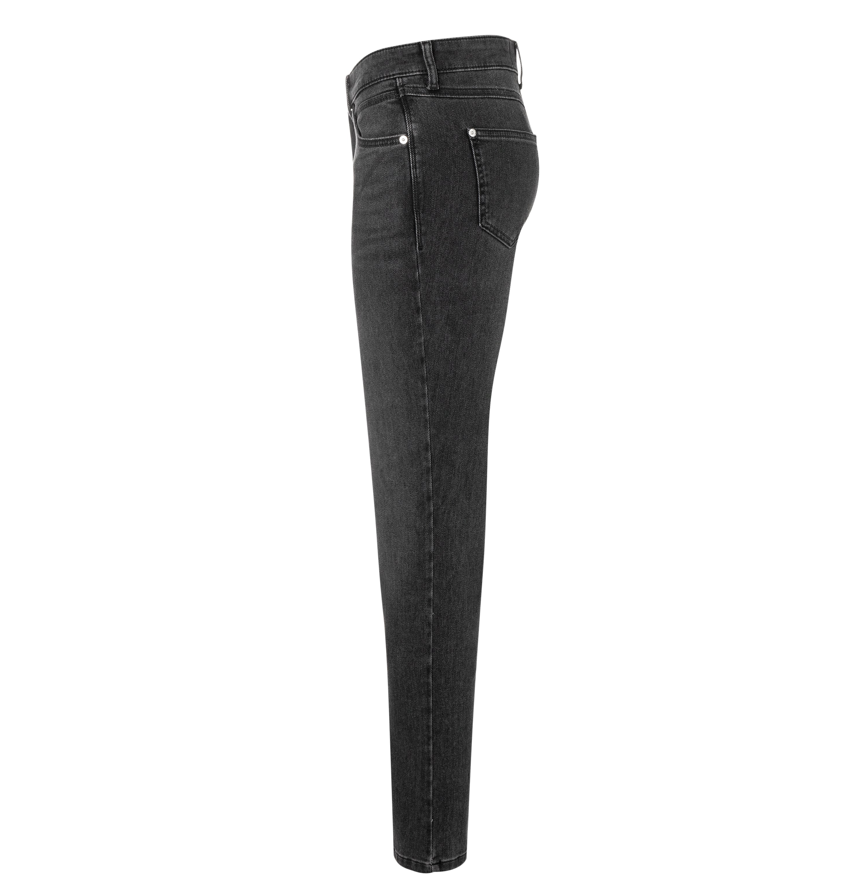 MAC MELANIE Straight Five Pocket - Charcoal Drift Denim - 5040-90-0354-D939 von MAC