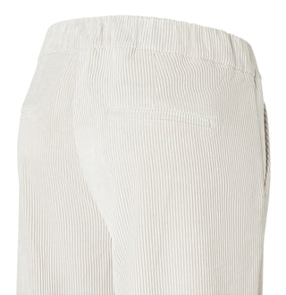 MAC Chiara Stoffhose - Pearl Pinstripe Cream - 3045-00-0410-012