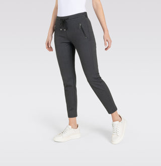 MAC Easy Jogpants - Midnight Herringbone Black - 2710-00-0107L-051Z