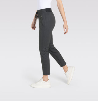 MAC Easy Jogpants - Midnight Herringbone Black - 2710-00-0107L-051Z
