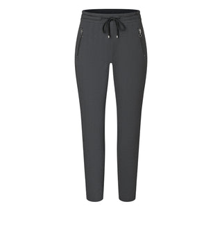 MAC Easy Jogpants - Midnight Herringbone Black - 2710-00-0107L-051Z