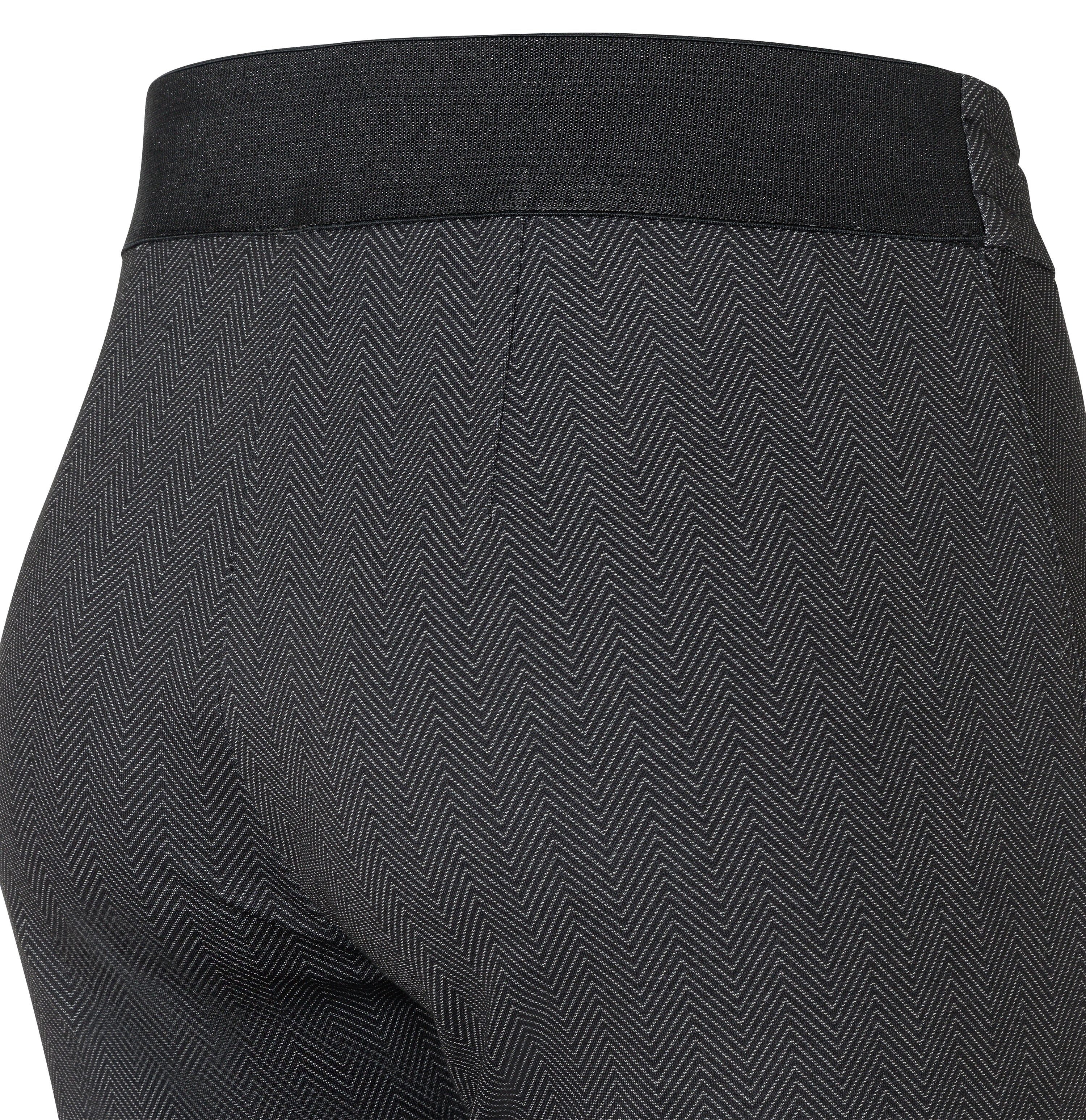 MAC Easy Jogpants - Midnight Herringbone Black - 2710-00-0107L-051Z von MAC