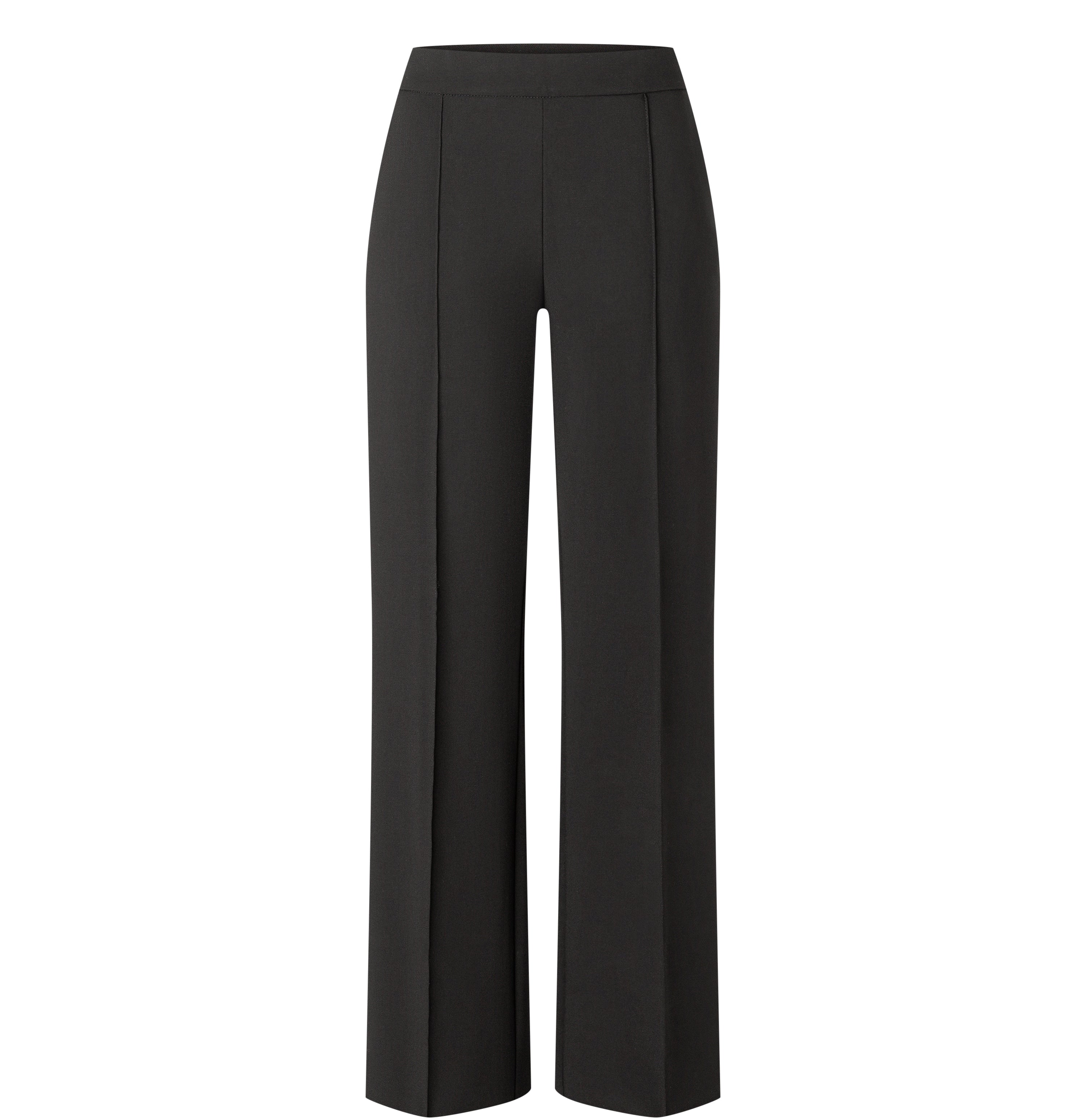 MAC Chiara Stoffhose - Midnight Slate Black - 3029-00-0138L-090
