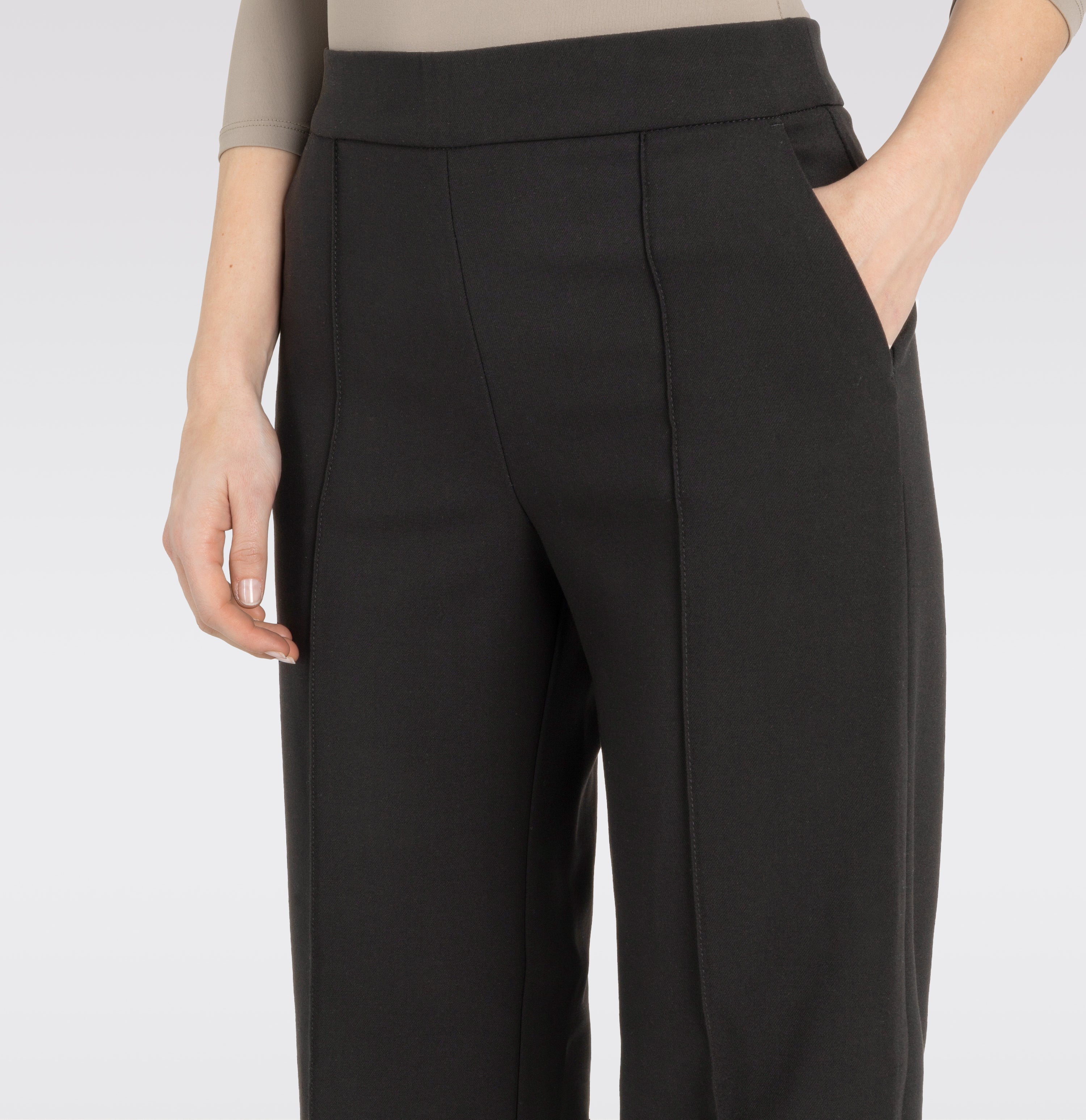MAC Chiara Stoffhose - Midnight Slate Black - 3029-00-0138L-090 von MAC