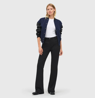 MAC BELLA Stoffhose - Midnight Velvet Black - 3415-00-0172L-090
