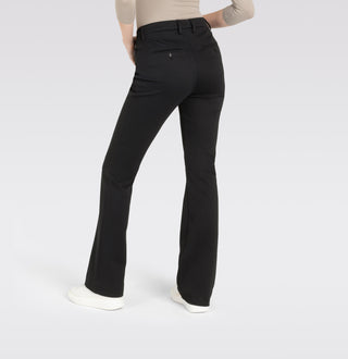MAC BELLA Stoffhose - Midnight Velvet Black - 3415-00-0172L-090