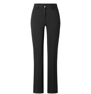MAC BELLA Stoffhose - Midnight Velvet Black - 3415-00-0172L-090
