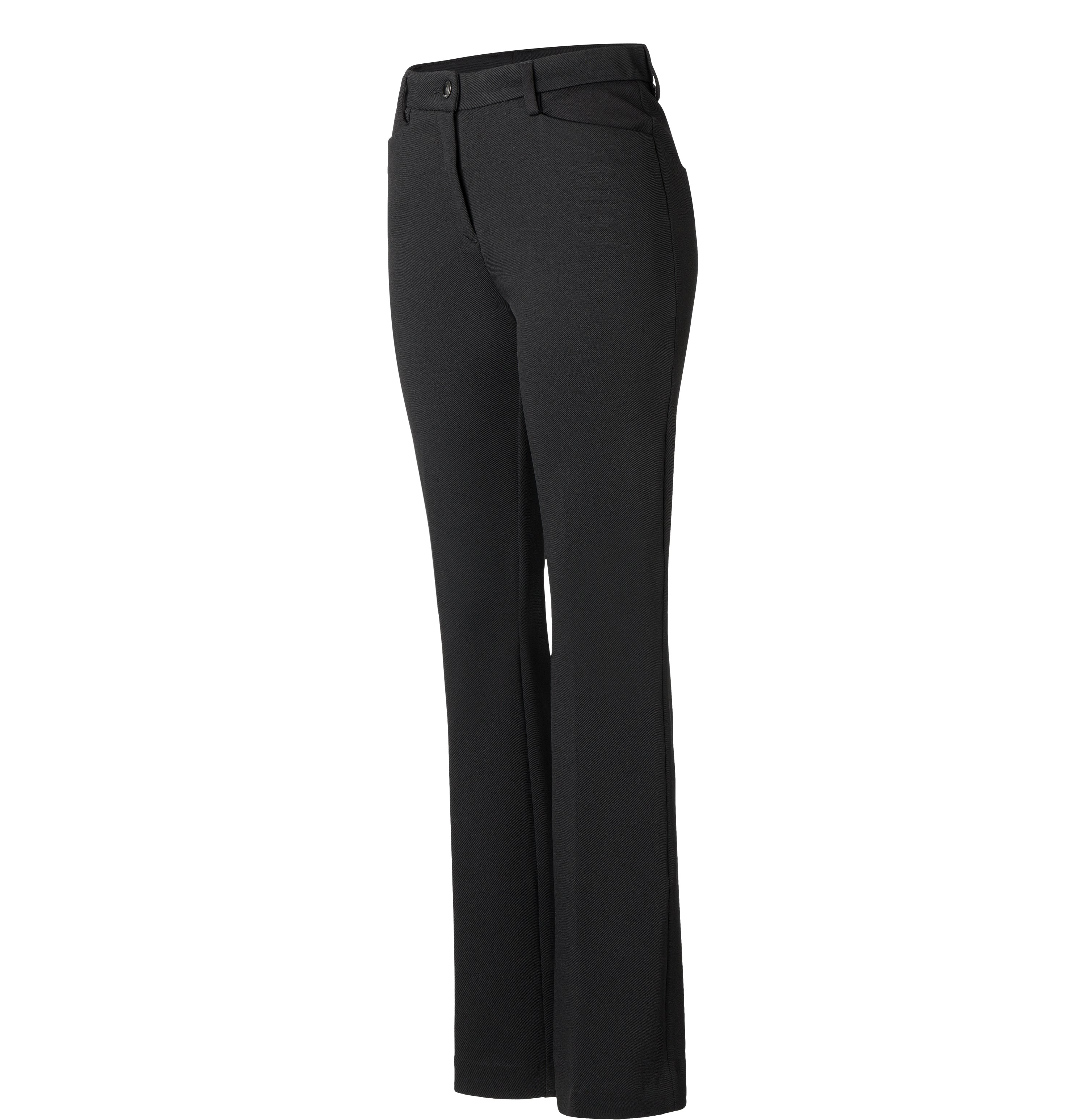 MAC BELLA Stoffhose - Midnight Velvet Black - 3415-00-0172L-090 von MAC