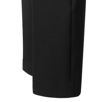 MAC BELLA Stoffhose - Midnight Velvet Black - 3415-00-0172L-090