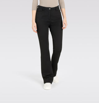 MAC BELLA Stoffhose - Midnight Velvet Black - 3415-00-0172L-090
