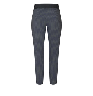 MAC Easy Jogpants - Midnight Teal Stripes - 2710-00-0107L-195S
