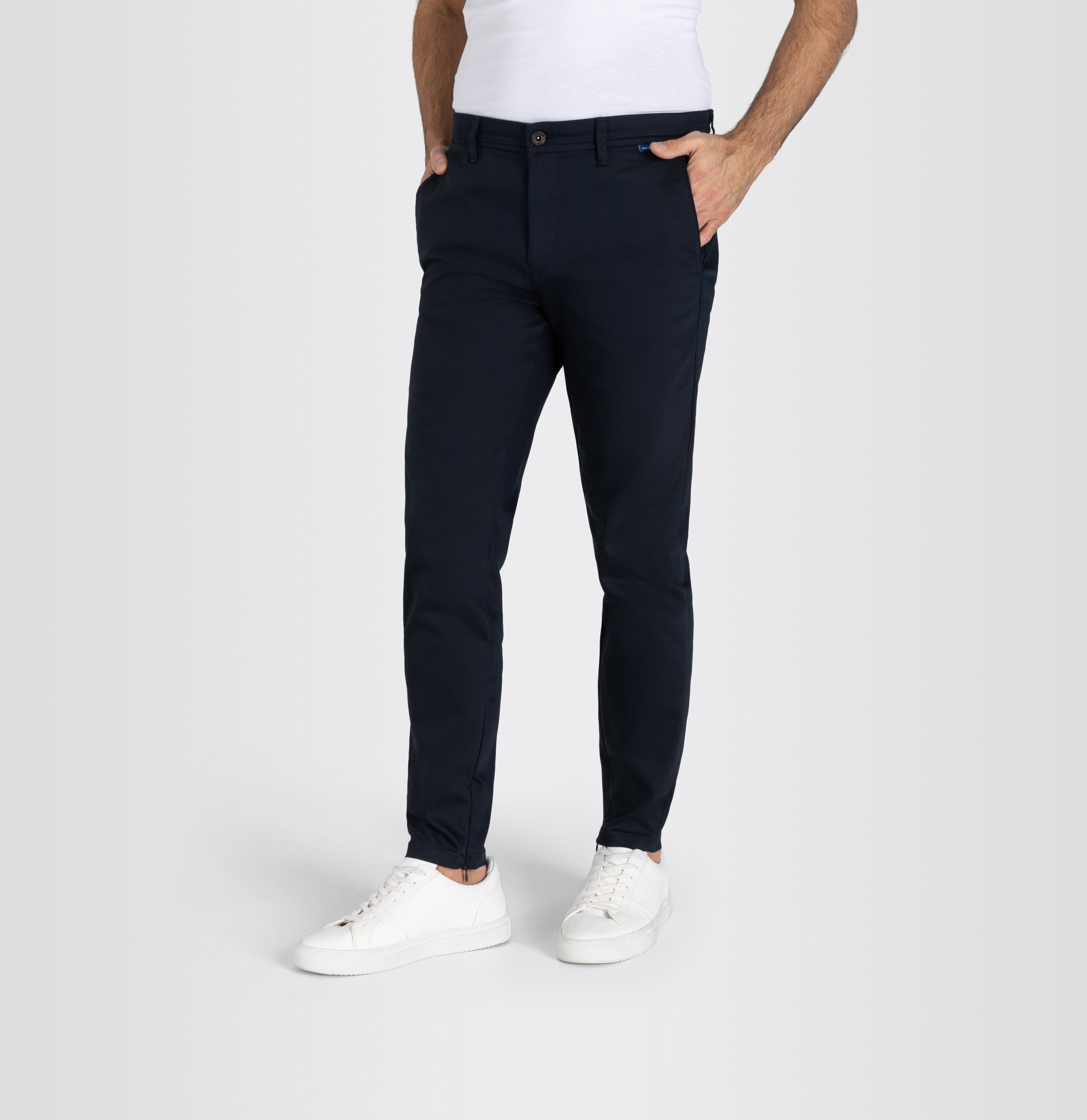 MAC GRIFFIN Chino - Midnight Navy - 6600-00-0762L-196 von MAC