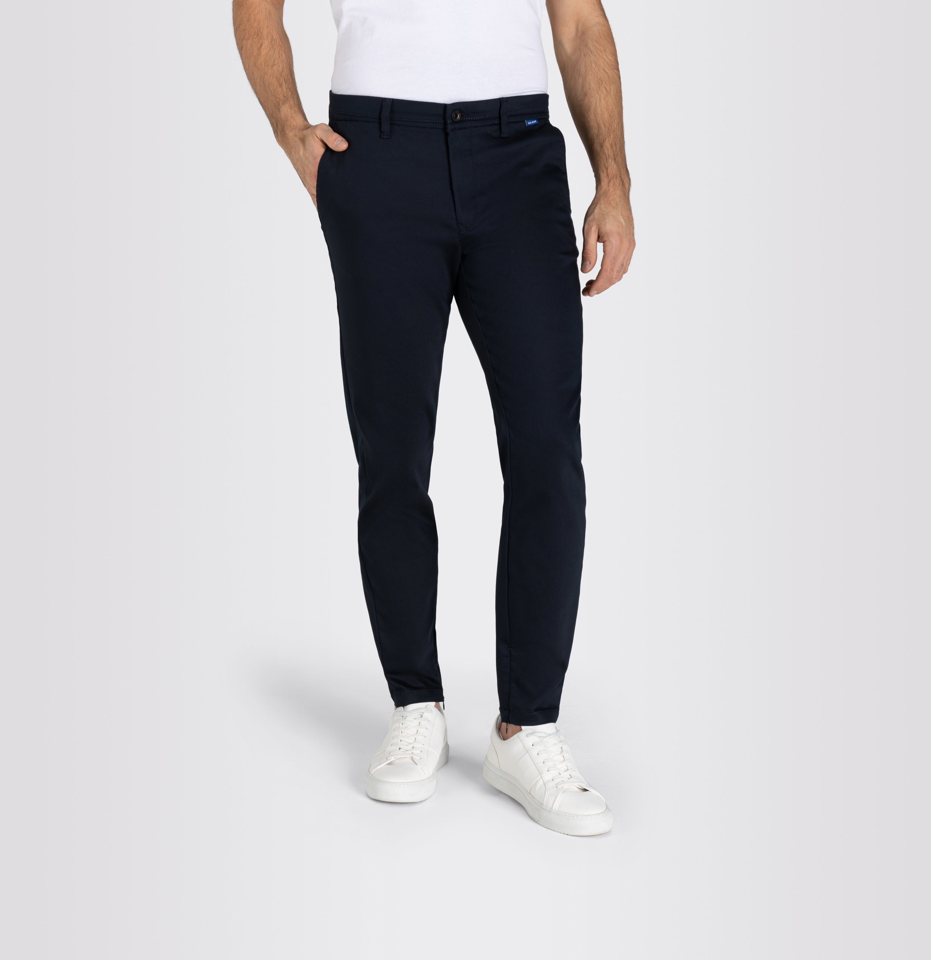 MAC GRIFFIN Chino - Midnight Navy - 6600-00-0762L-196 von MAC