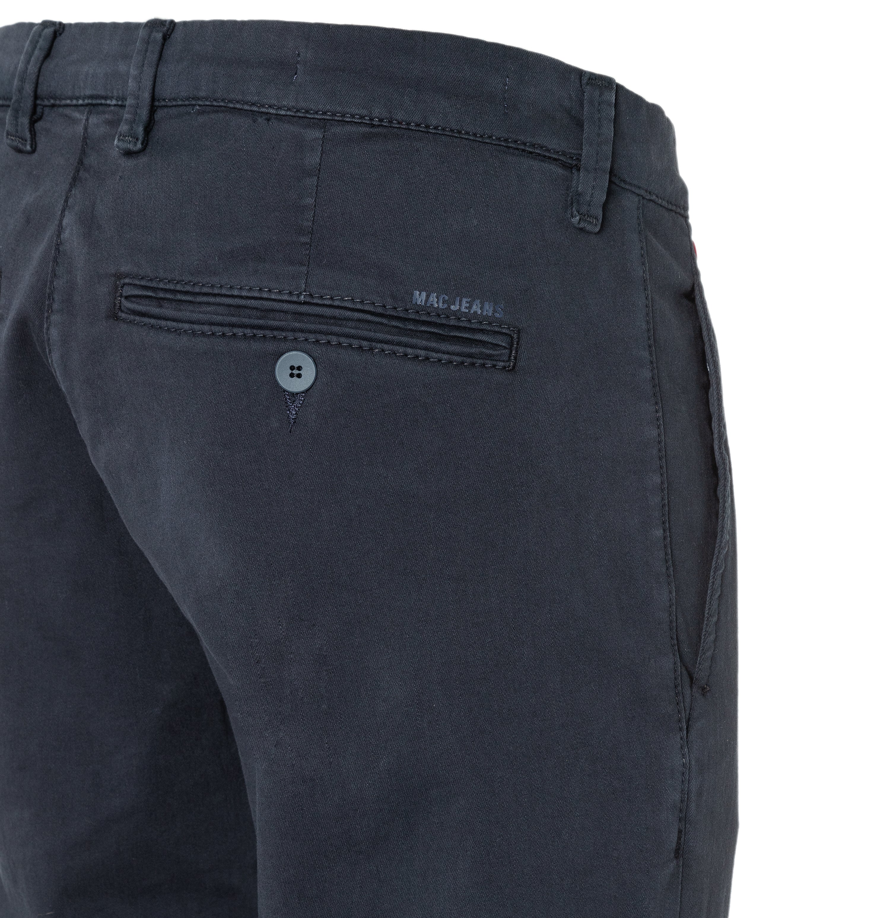 MAC DRIVER PANTS Tapered Chino - Midnight Storm Blue - 6351-00-1995L-199W von MAC