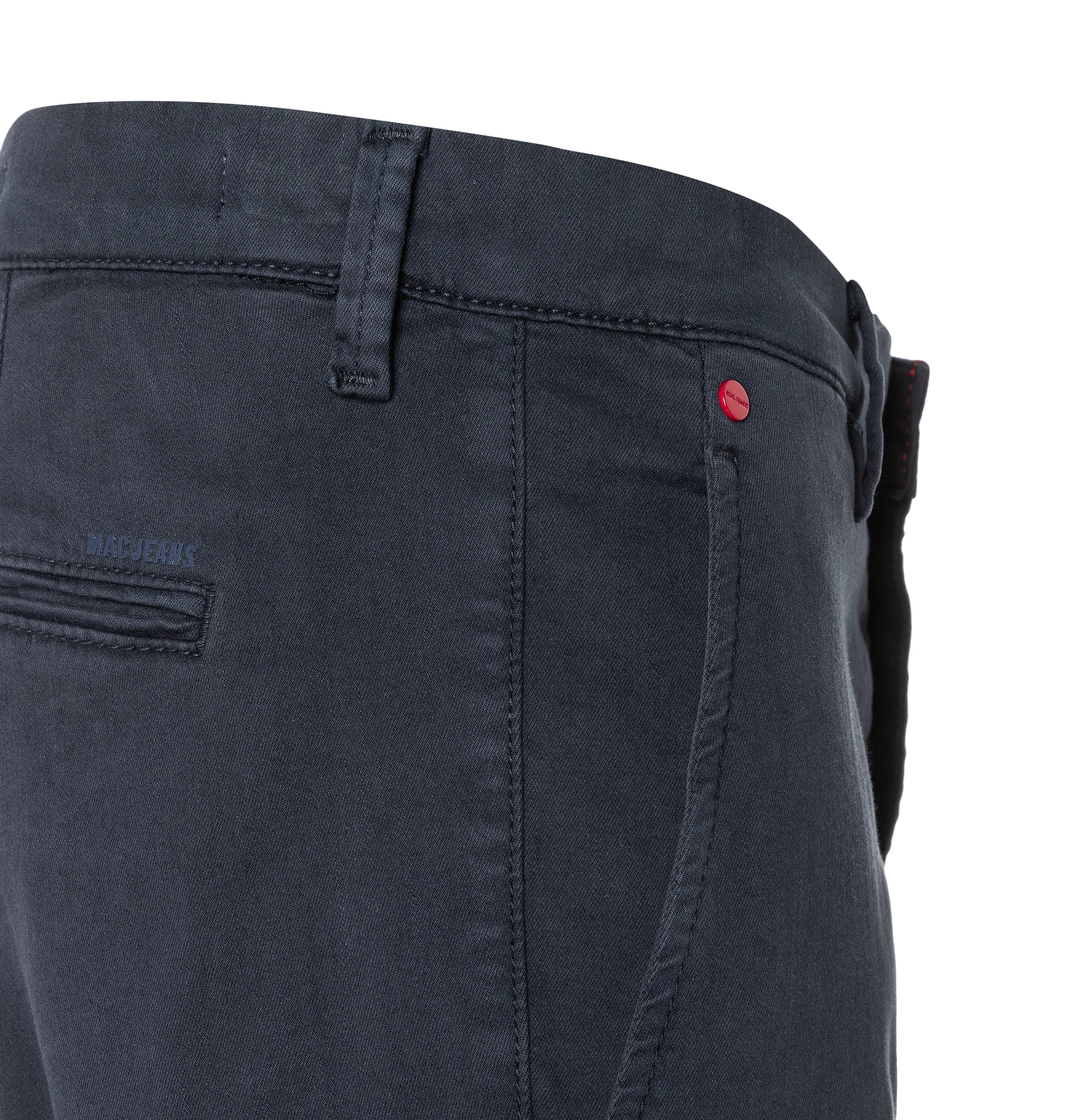 MAC DRIVER PANTS Tapered Chino - Midnight Storm Blue - 6351-00-1995L-199W von MAC