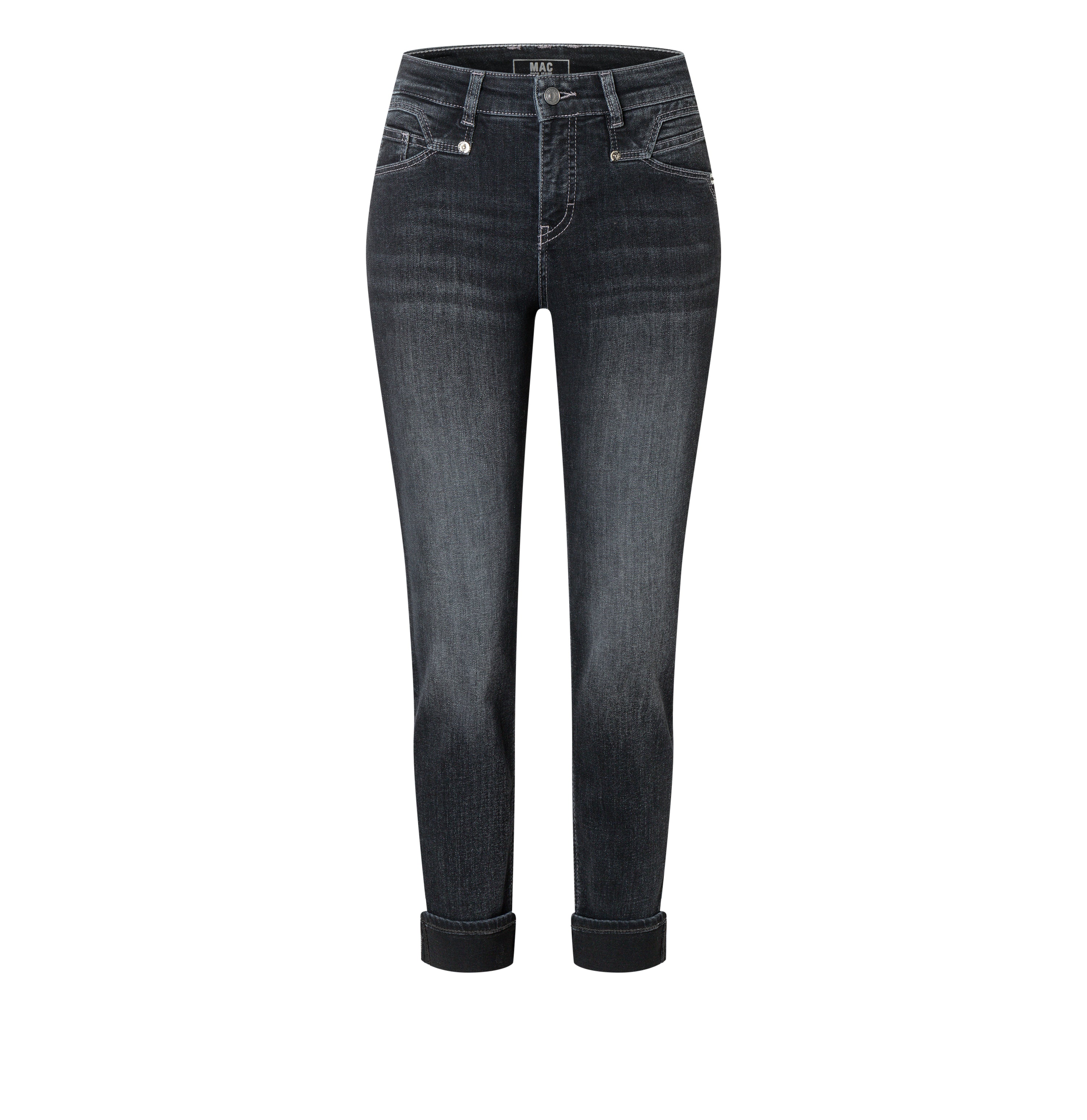 MAC Rich Straight Jeans - Midnight Graphite - 5703-90-0389L-D962
