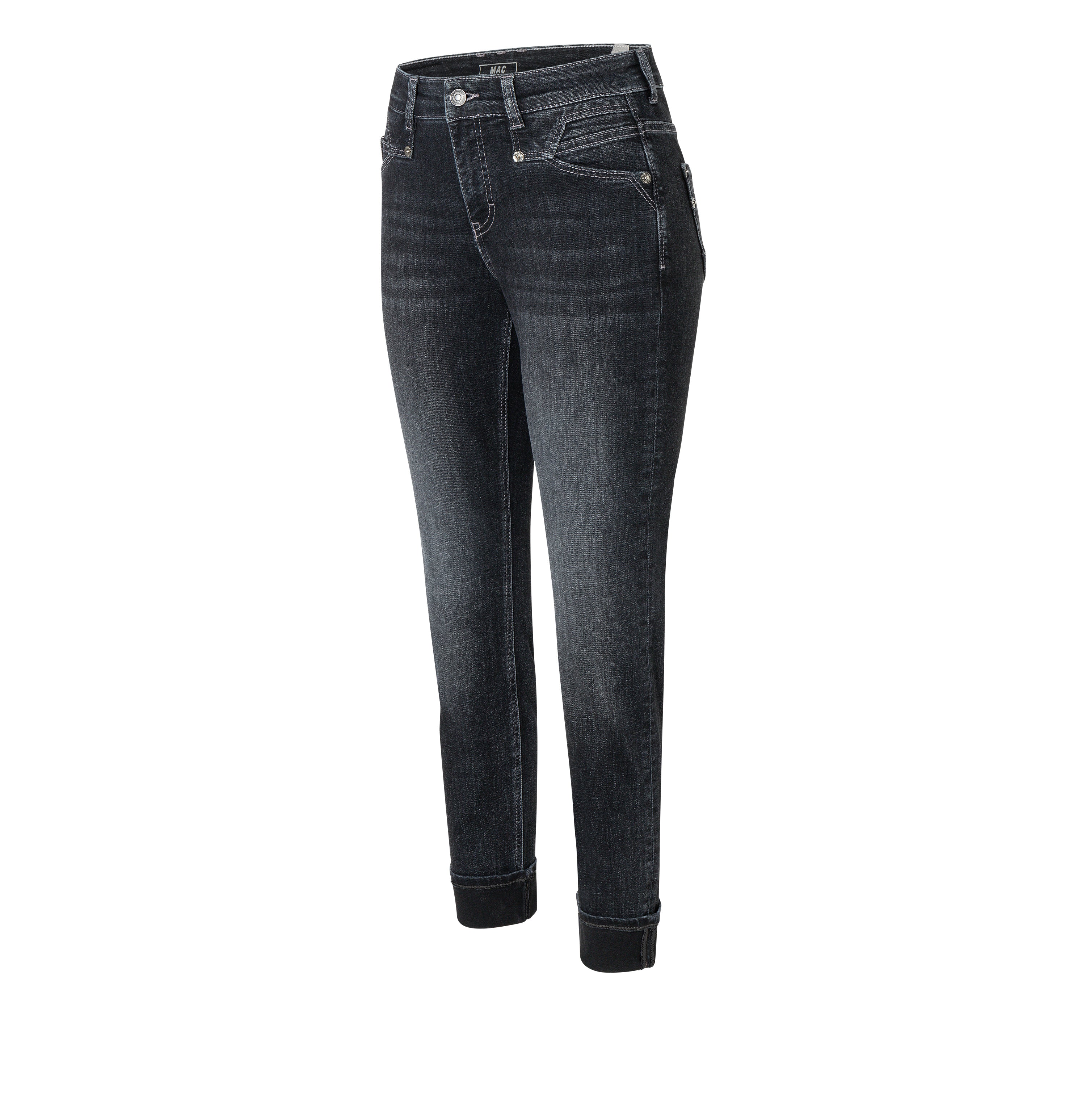 MAC Rich Straight Jeans - Midnight Graphite - 5703-90-0389L-D962 von MAC