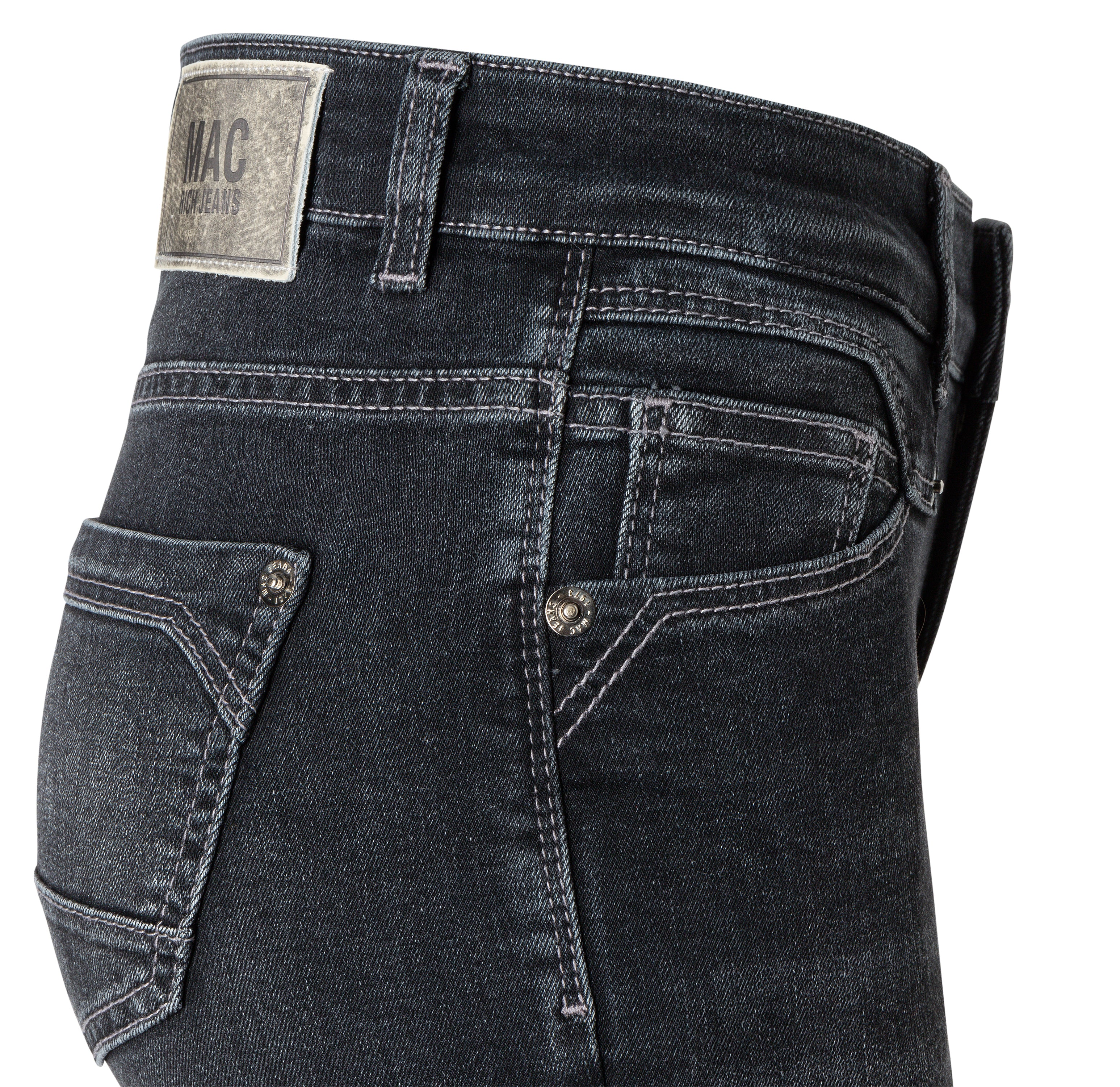 MAC Rich Straight Jeans - Midnight Graphite - 5703-90-0389L-D962 von MAC