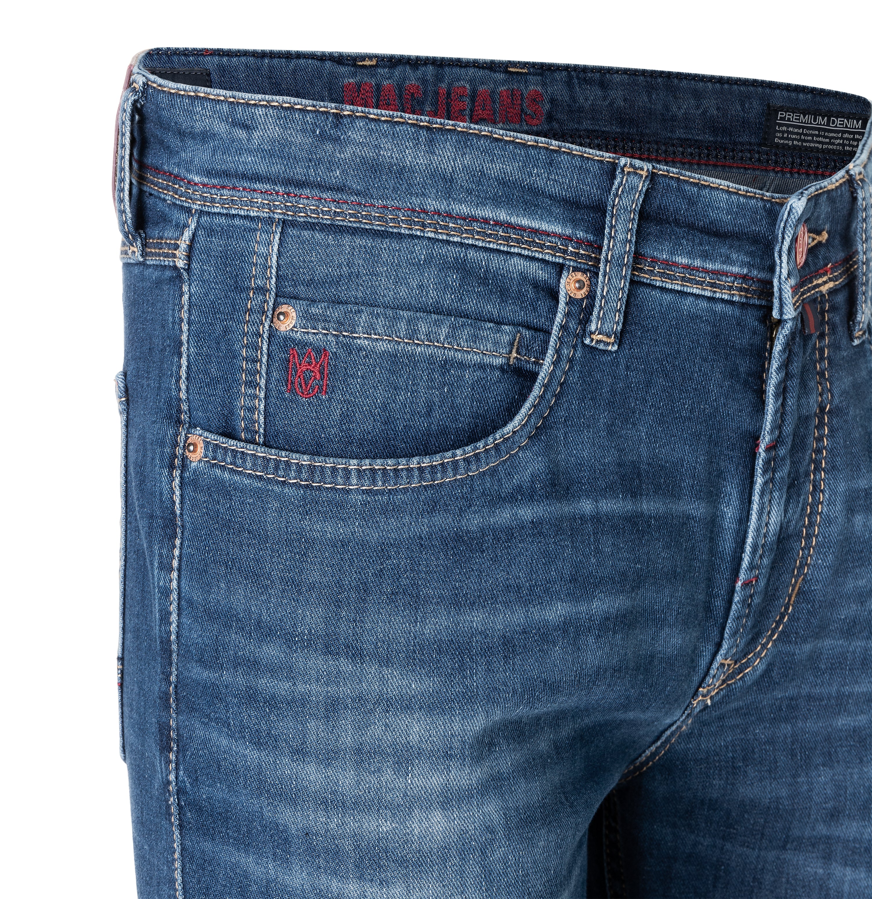 MAC ARNE PREMUM DENIM - Midnight Horizon Wash - 0540-00-0976L-H620 von MAC