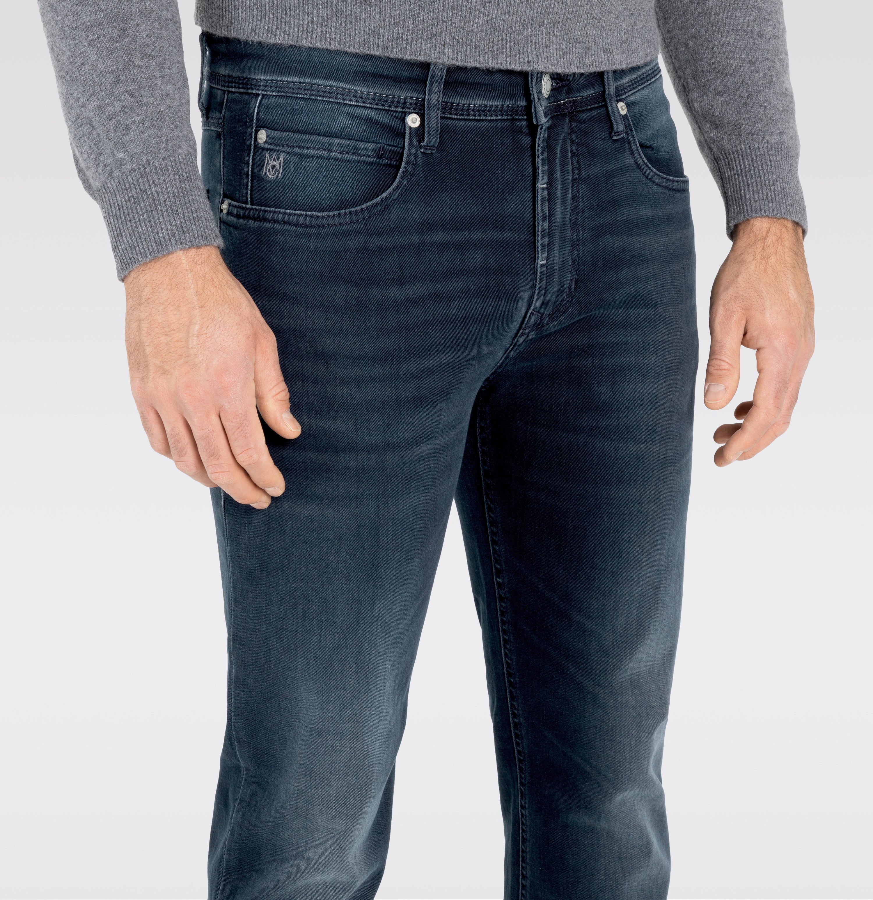 MAC ARNE Straight Denim - Midnight Indigo - 0540-00-0976L-H769 von MAC