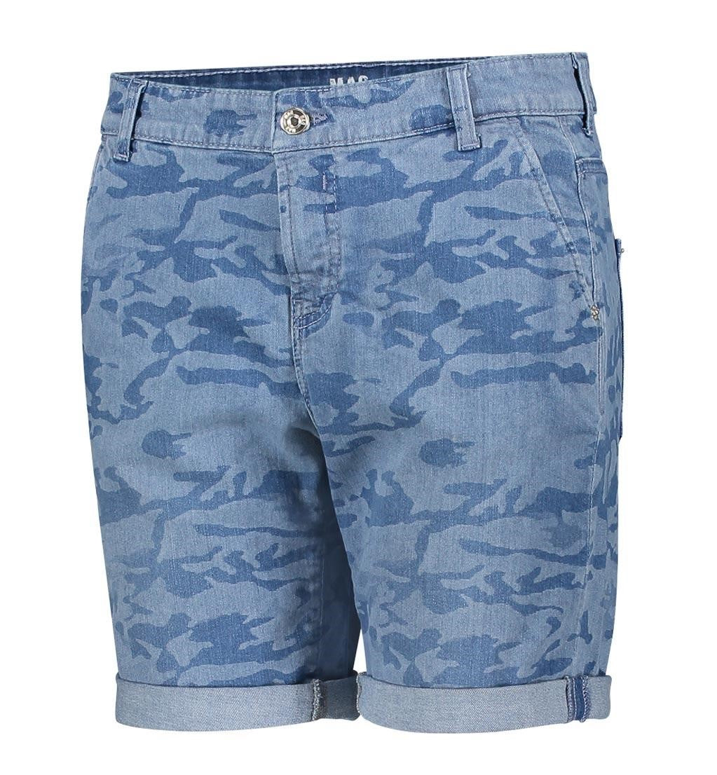 MAC BERMUDA Shorts - Coastal Denim Camo - 2788-90-0336-D421 von MAC