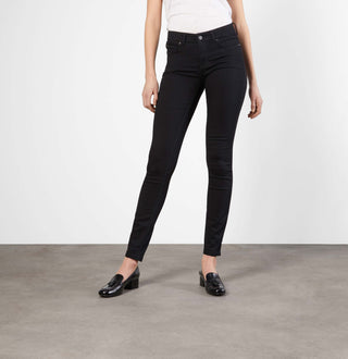 MAC DREAM SKINNY Five Pocket - Night Jet Black - 5402-90-0355L-D999
