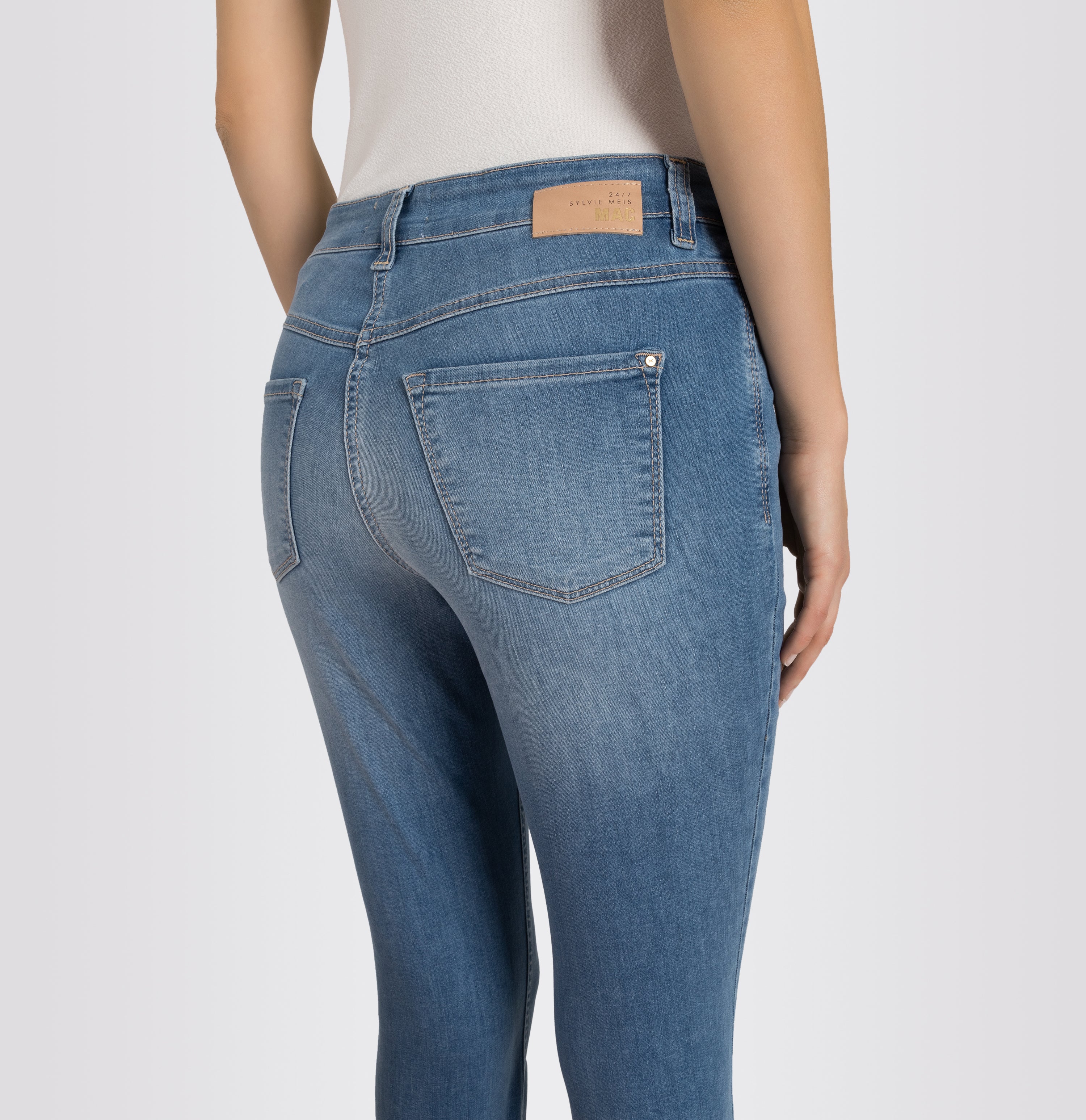 MAC Dream Skinny Five Pocket - Harborwashed Sky - 2600-90-0357L-D436 von MAC