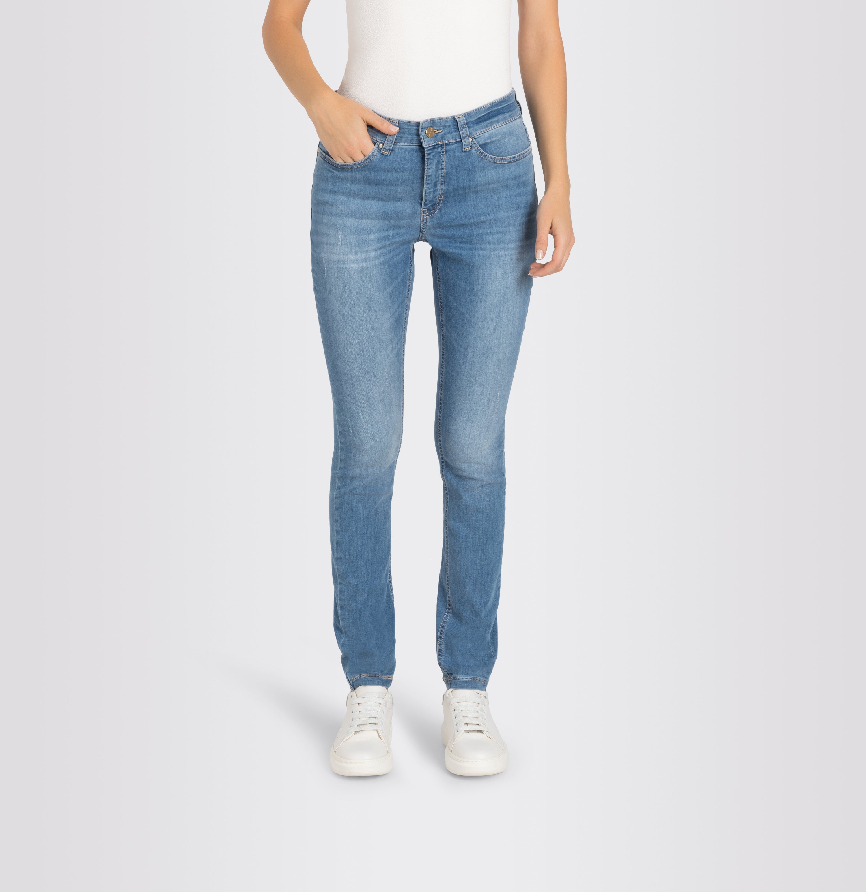 MAC Dream Skinny Five Pocket - Harborwashed Sky - 2600-90-0357L-D436
