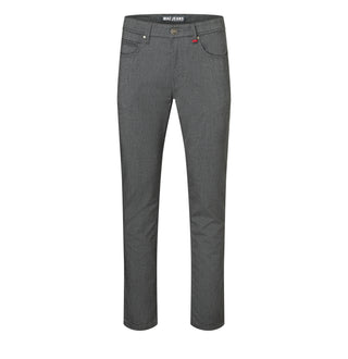 MAC ARNE flannel Five-Pocket - Stormy Charcoal - 0600-00-0733L-060